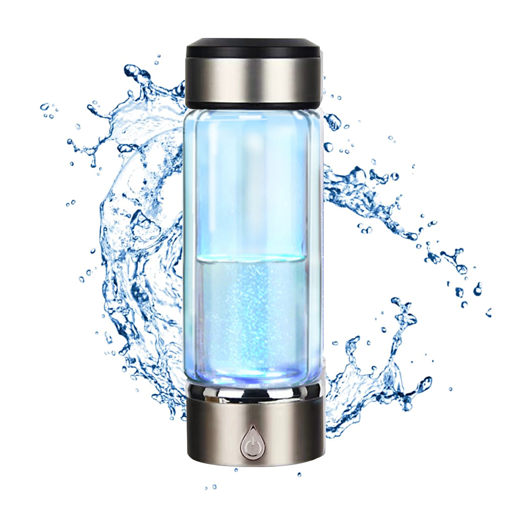 380ml Portable Rechargeable Hydrogen-Rich Alkaline Water Bottle