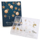 24PCS Christmas Jewelry Advent Calendar Bracelet Necklace Ring Earrings Set