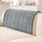 Sofa Armrest Cover Winter Thick Flannel Armchair Pad