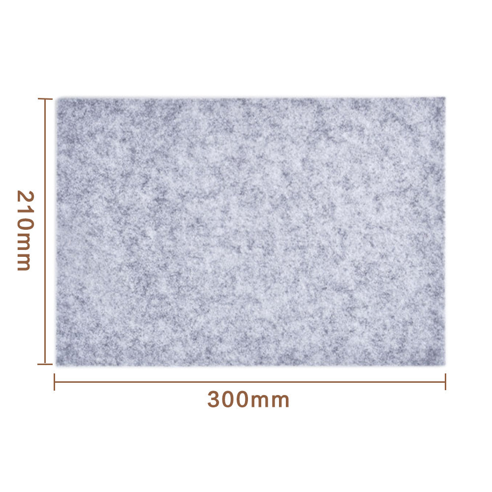 5Pcs Self Adhesive Square Furniture Felt Pads for Hardwood Tile Laminated Floors