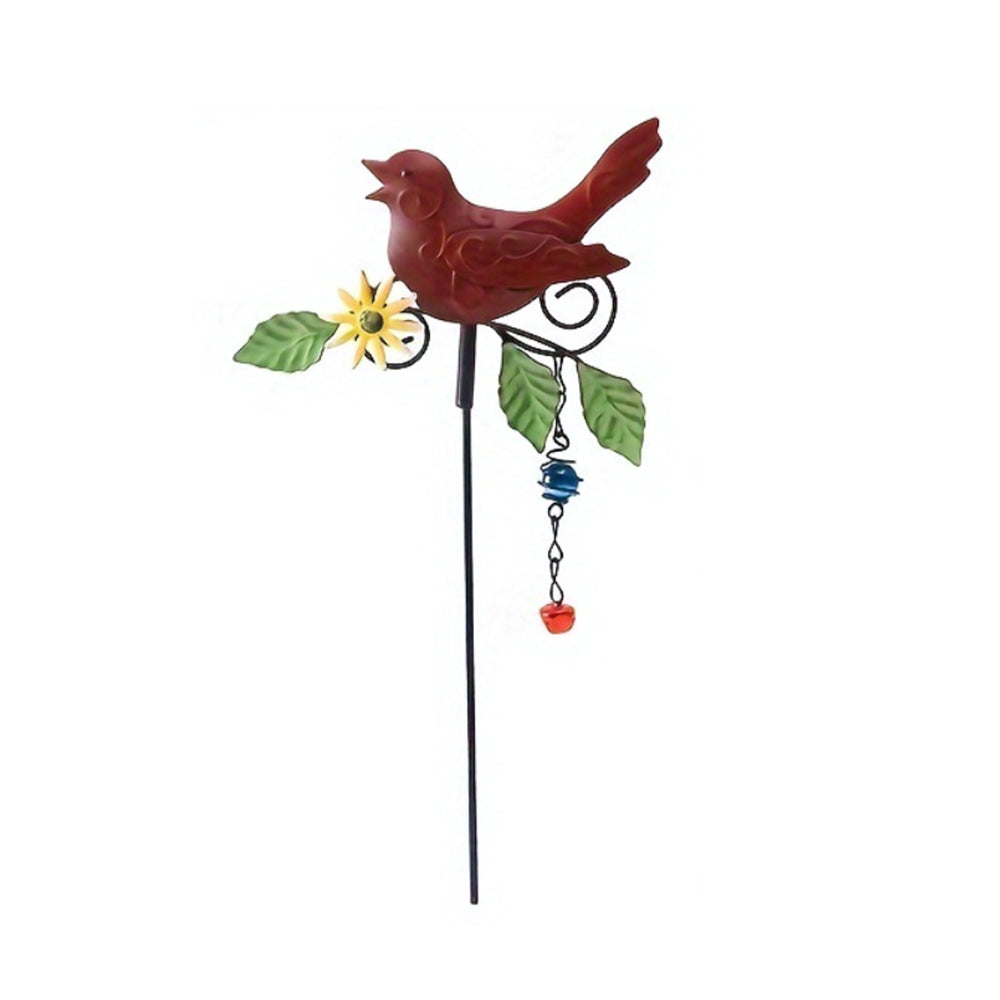 Metal Bird Garden Art Stake