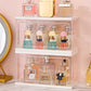 Transparent Storage Box Perfume Display Stand Dust Proof Cosmetics Display Case