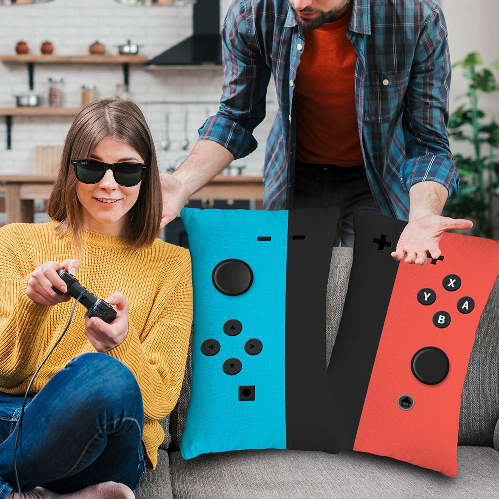2Pcs 50x30CM Soft Gaming Throw Pillow Case Cushion Cover Polyester Gaming Decorative Pillowcase