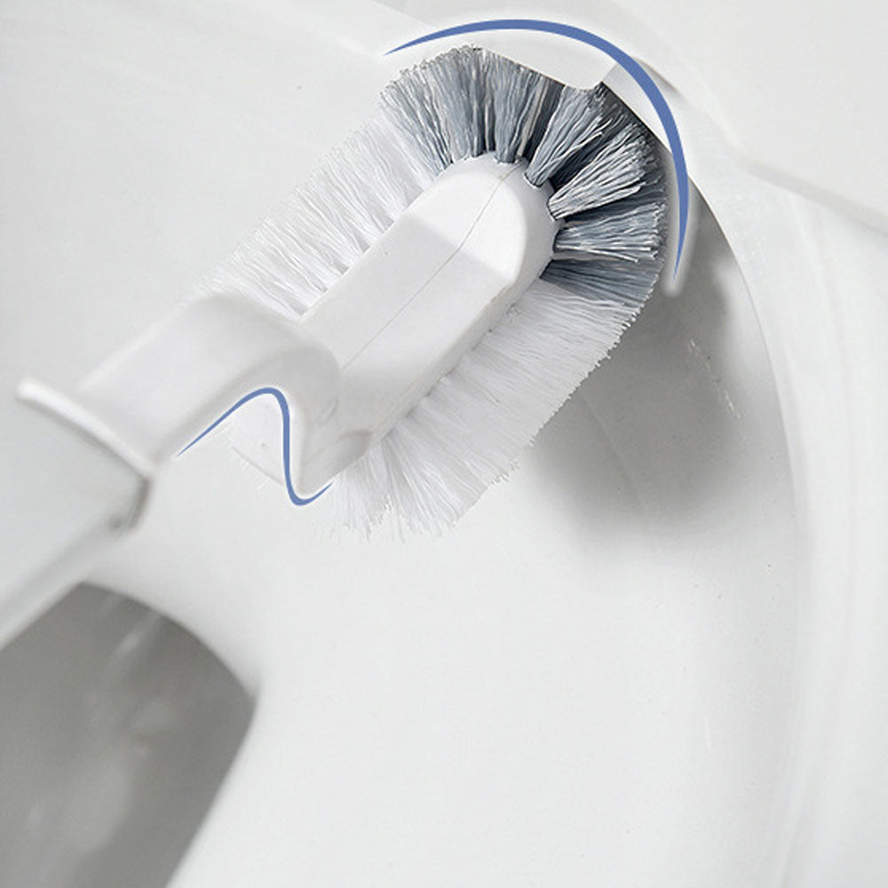 Slim Bathroom Trash Can Toilet Brush Set Waste Bin Toilet Brush Holder