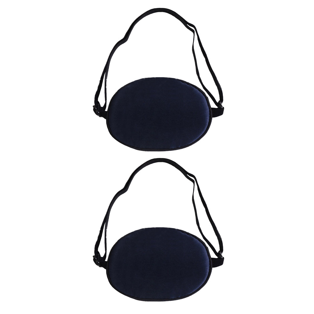 2Pcs Mulberry Silk Elastic Amblyopia Strabismus Lazy Eye Patch