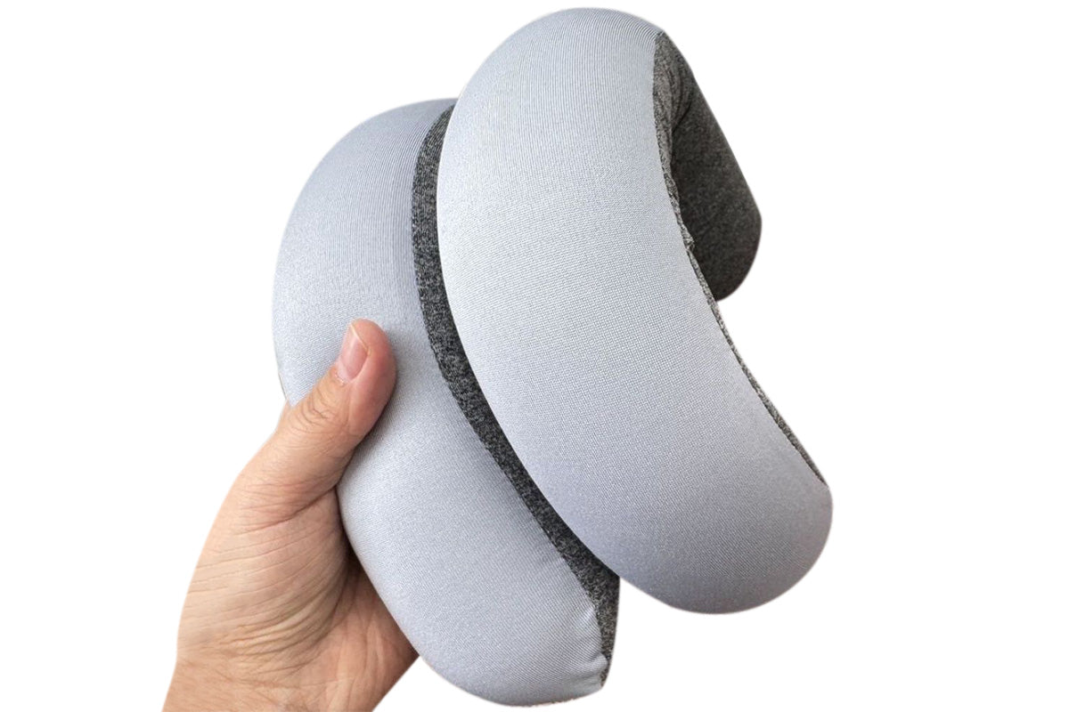 360 Degrees Twistable Memory Foam Neck Support Pillow Adjustable Travel Pillow