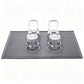 Bar Mat Non Slip Drying Mat for Countertops 45x30cm PVC Bar Service Mat for Home Bar