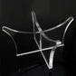 5-Pack Acrylic Ball Display Stands - Clear Sports Ball Holder for Basketball/Football