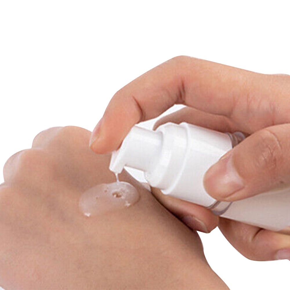 Portable Travel Size Refillable Pump Press Cosmetic Cream Empty Bottle