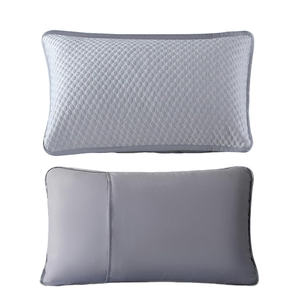 2Pcs 48x74cm Textured Cooling Polyester Pillowcases