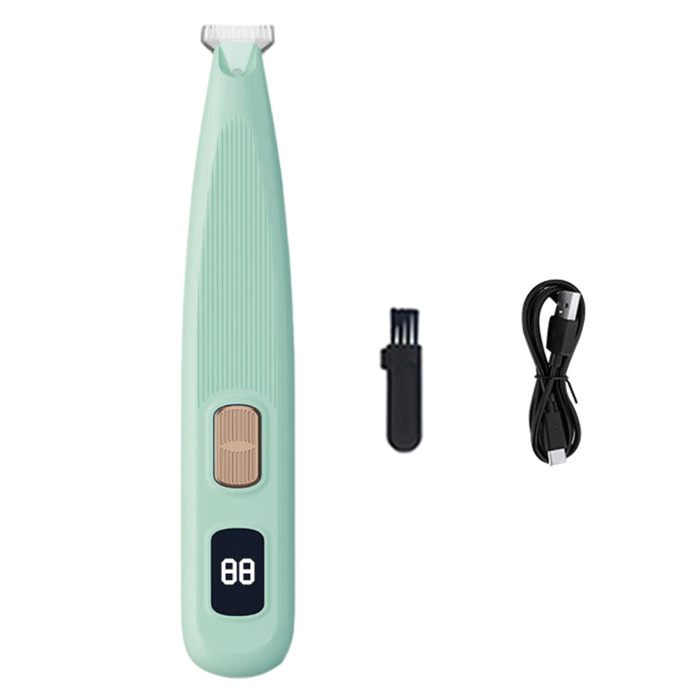 Dog Paw Trimmer LED Light Digital Display Pet Groomer for Cats Dogs
