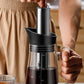 Durable Glass Cold Brew Coffee Maker with Airtight Lid