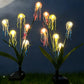 2pcs 6-Heads or 8 Heads Solar Jellyfish Stake Lights Outdoor Garden Path Decor Lights