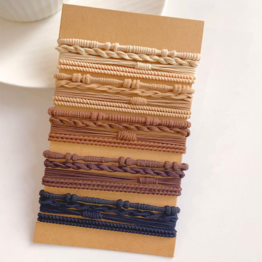 2Pcs 20Pcs Boho Elastic Hair Bands for Women