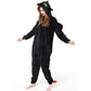 Animal Polyester Zipper Hooded Jumpsuit Onesie Adult Cosplay Unisex Pajamas Costume-Style 3