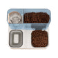 2-in-1 Automatic Feeder Food Water Dispenser