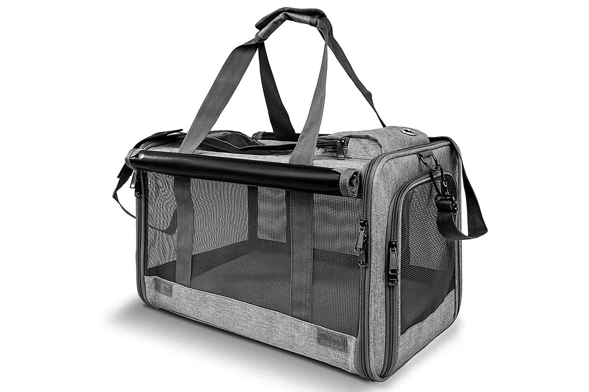 Pet Carrier for Large Cats Washable Dog Carrier Privacy Protection for Travel