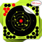 50Pcs 20CM Shooting Targets Splatter Paper Self-Adhesive Paper Reactive Splatter Target Sticker