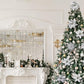 24Pcs Artificial Flowers Christmas Tree Decorations for Wreath Fireplace Stairs