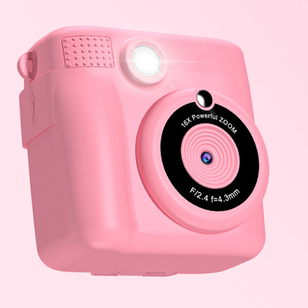 Instant Print Camera Zero Ink Print Photo Camera with 32G TF Card