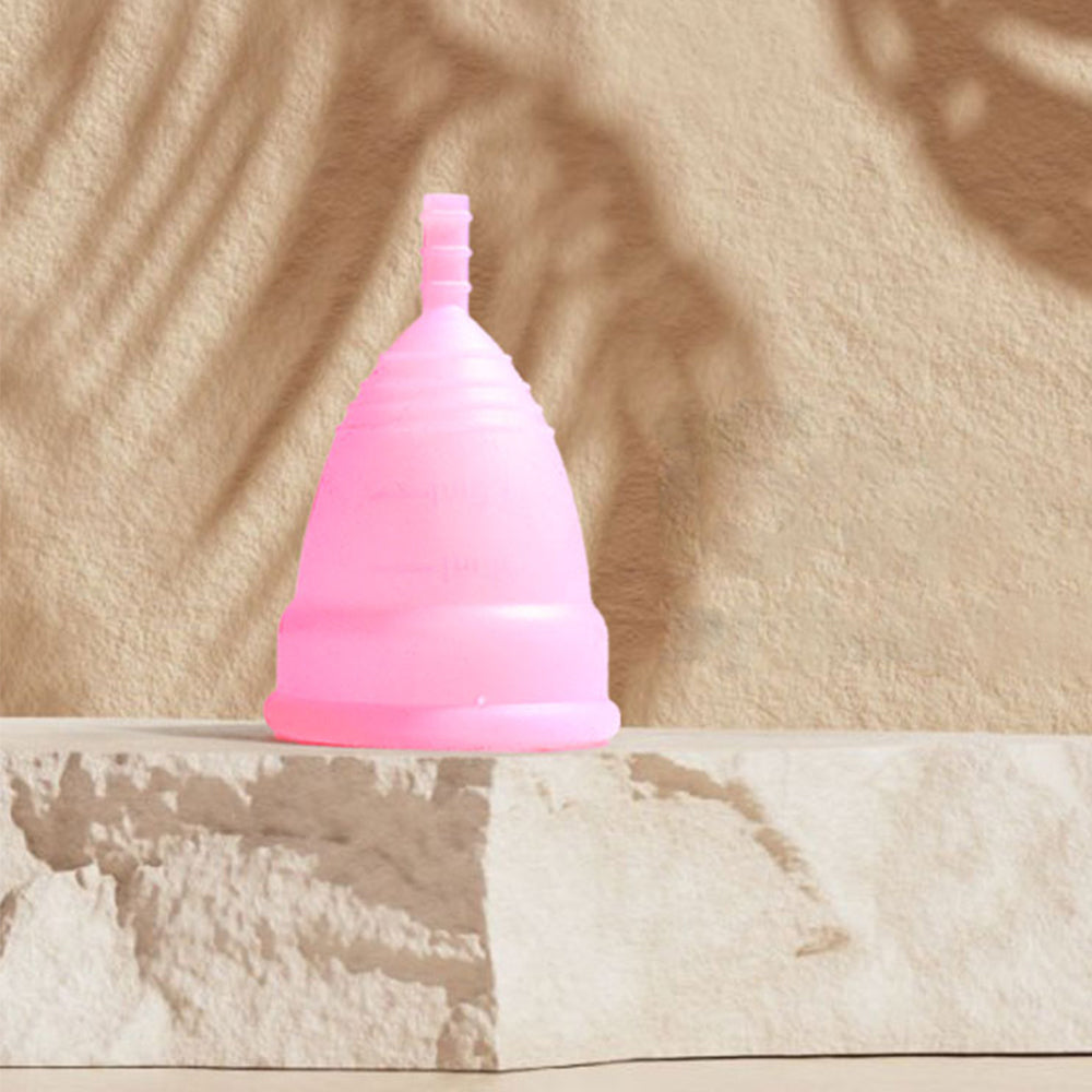 Lady Period Hygiene Reusable Soft Silicone Menstrual Cup Kit