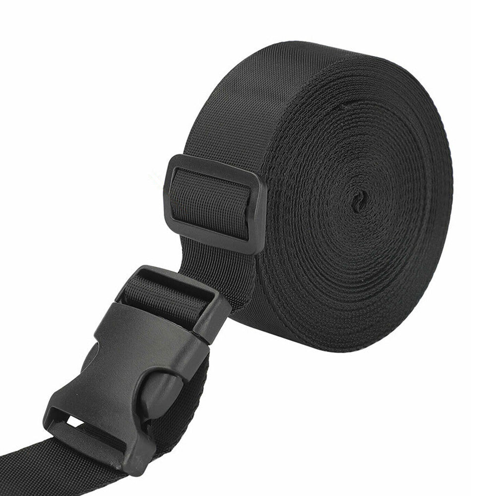 Buckle and Strap Kit Nylon Strap with Triglide Clips for Backpack Dog Collar