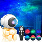 Astronaut Starry Sky Projector Galaxy Projection Night Light with Remote Control-Sitting
