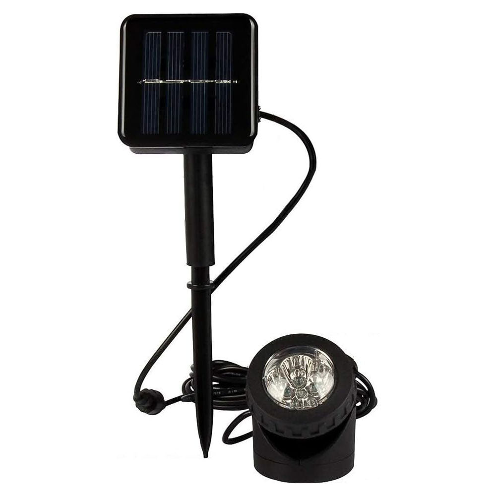 6LED Solar Spot Lights Outdoor Garden Landscape Yard Lawn Lamp