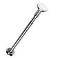 Adjustable Bathroom Curtain Rail Extendable Hanging Pole