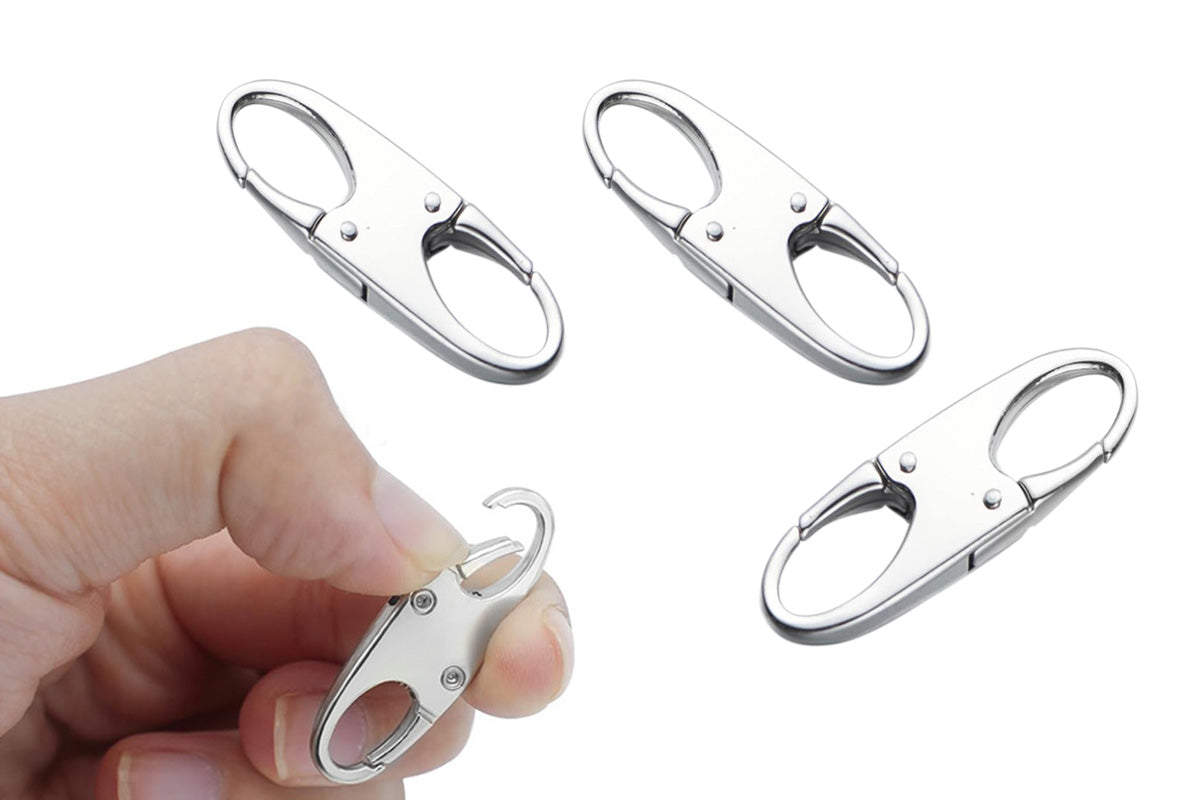 4Pcs Zipper Pull Replacement with Lock for Luggage and Suitcases