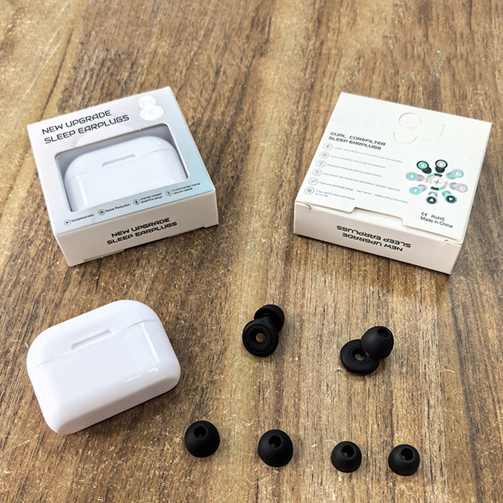Silicone Ear Plugs Noise Canceling Reusable Earplugs For Sleep Concerts Study