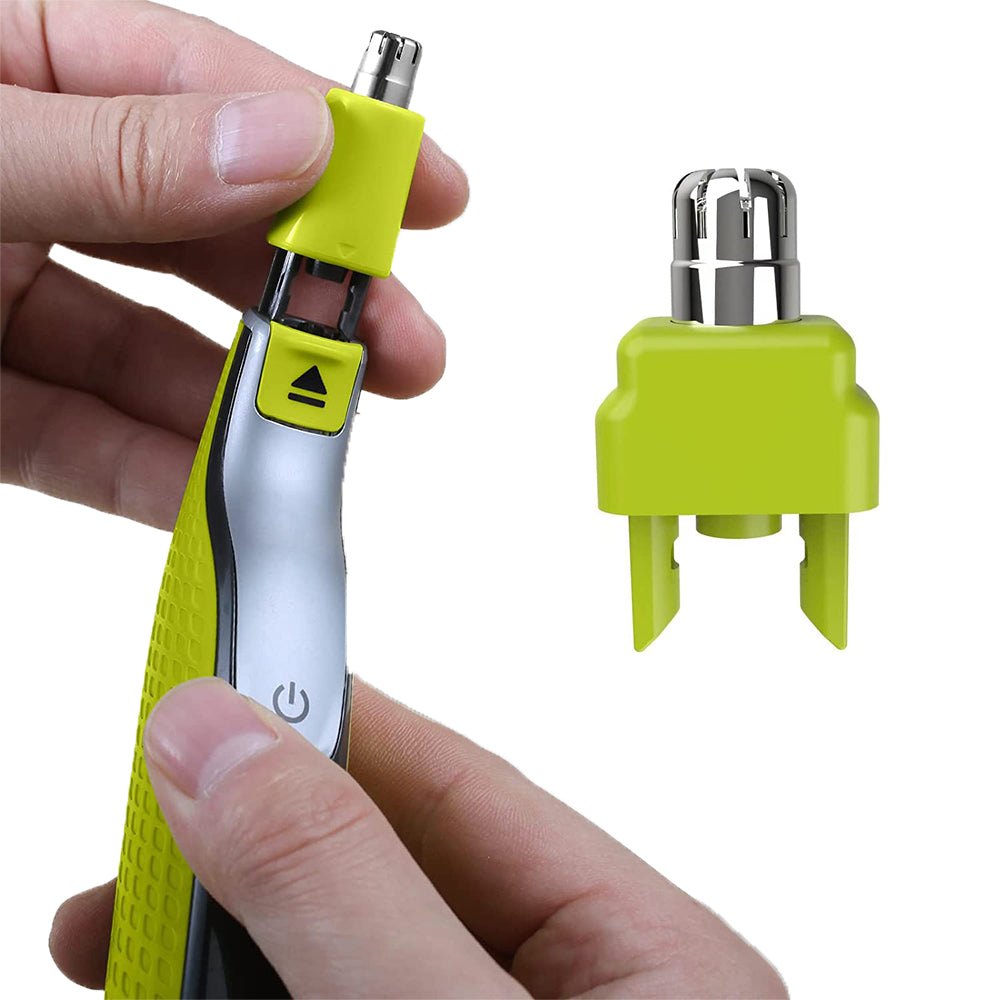 3Pcs Nose Hair Trimmer attachment Replacement Heads Compatible with Philips Norelco One Blade