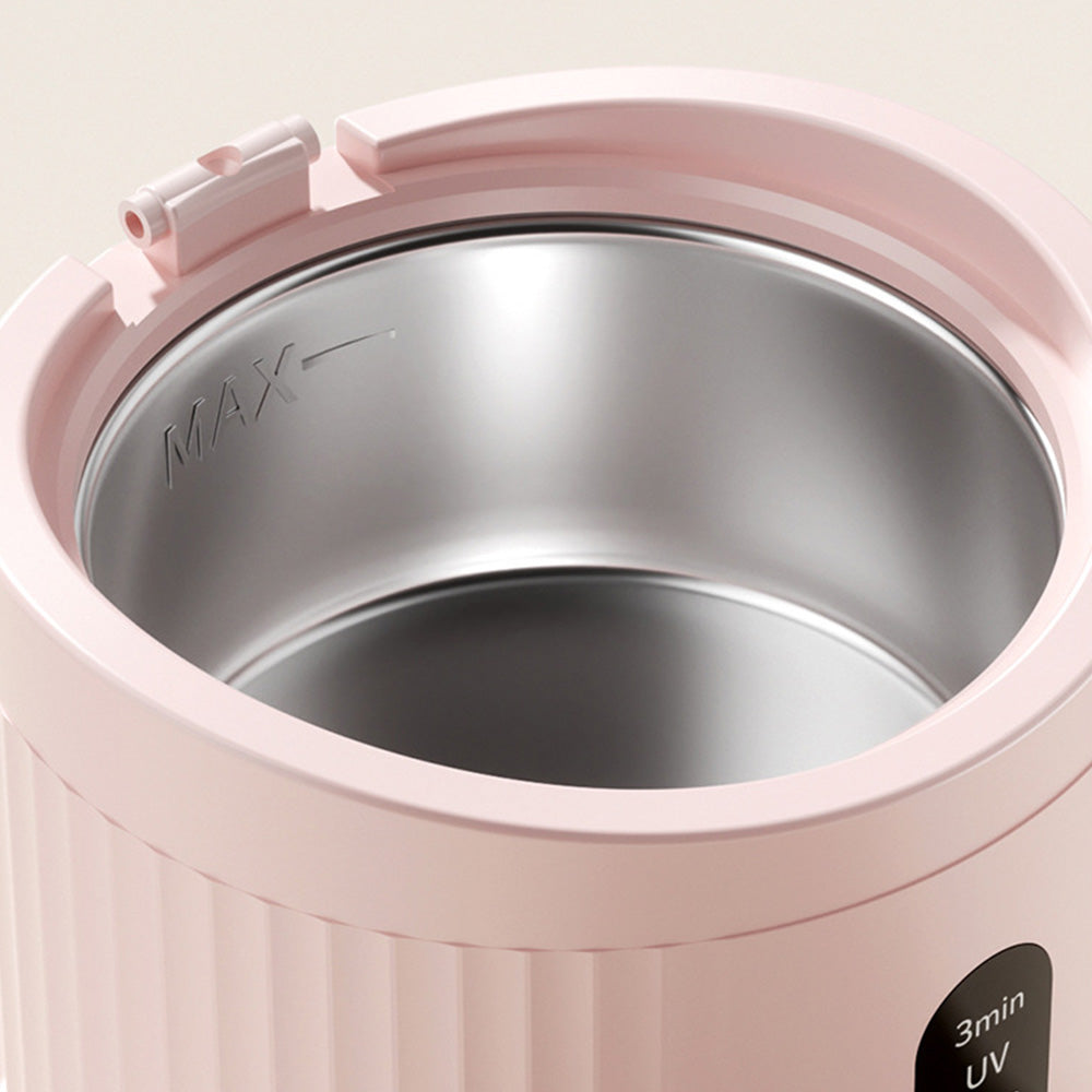 Rechargeable Ultrasonic Retainer Cleaner with 3 Modes for Dentures Jewelry