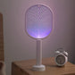 2 In 1 Electric USB Rechargeable Fly Swatter Mosquito Killer Racket