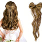 Bow Ponytail Hair Clip for Long Curly Hair Decorative