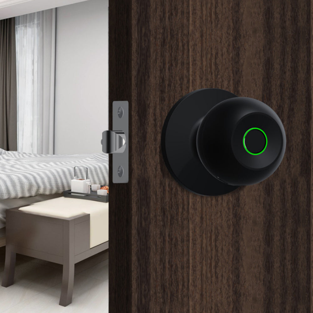 Smart Bluetooth Thumbprint Door Knob Lock