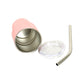 2 OZ Mini Stainless Steel Tumbler Cup Set with Straw and Lid for Party Outdoor