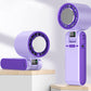 Handheld Portable Fan with Ice Cooler 100-Speed Rechargeable Handheld Fan