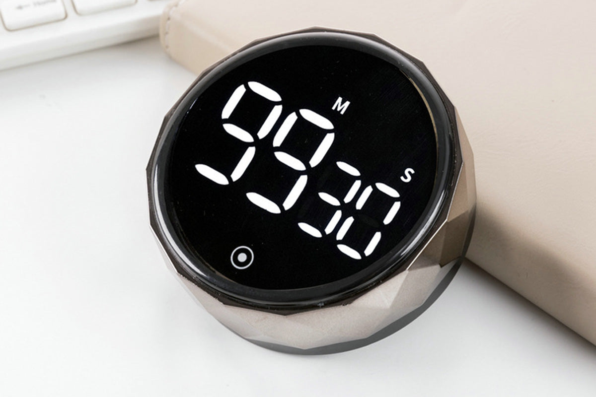 LED Digital Kitchen Timer Stopwatch for Cooking Learning and Classroom