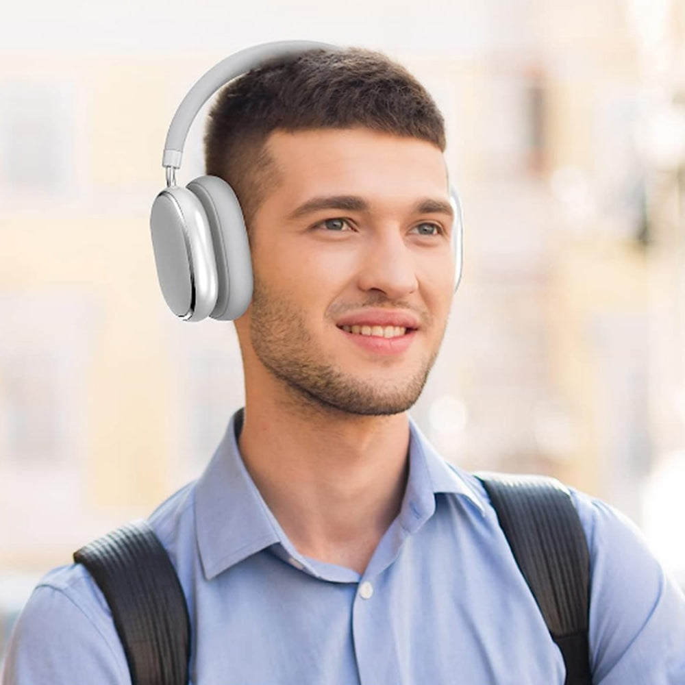 2Pcs Wireless Bluetooth 5.3 Stereo Over Ear Headset