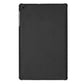 PU Leather Trifold Stand Case for Fire HD 10 2021 2023-Black