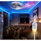 2-in-1 Galaxy Projector and Night Light 360-degree USB Galaxy Projector for Bedroom