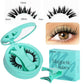 2XReusable Eyelashes Kit No Glue Needed Easy to Wear and Remove-Style 3
