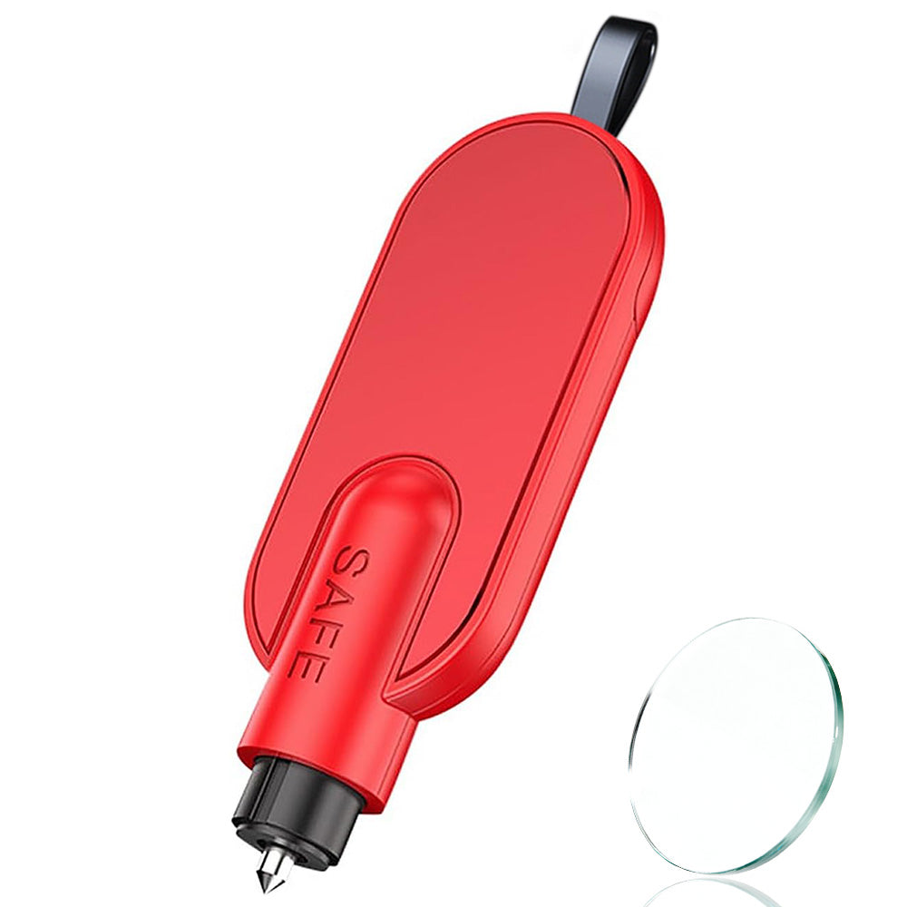 2 in 1 Car Emergency Escape Tool Glass Breaker Safety Hammer belt Cutter