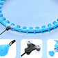 32 Section Detachable Weighted Hula Hoop Adjustable 26 to 58 Inches