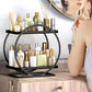 2-Tier Metal Makeup Organizers and Storage