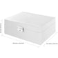 Jewellery Organiser Case Box Holder Storage Earring Ring Display with Lock and Key