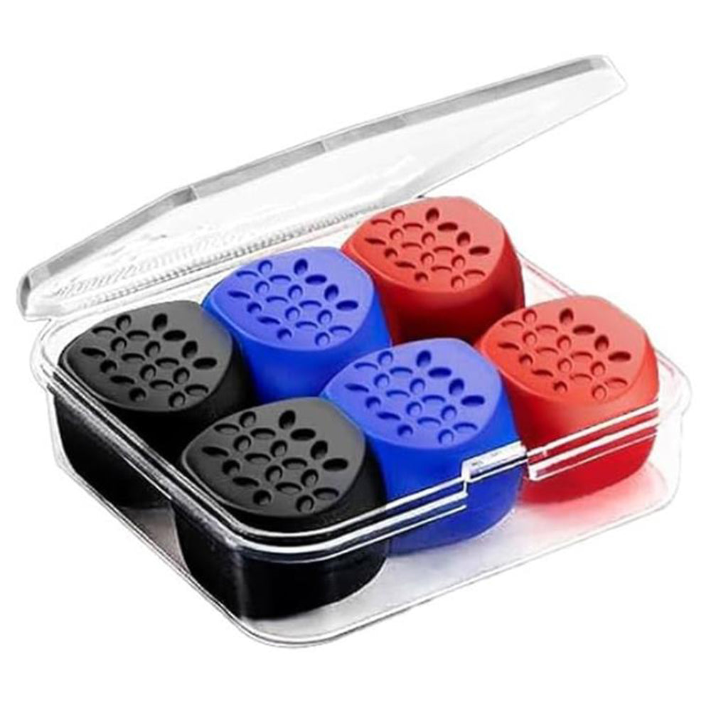 6Pcs Jawline Exercisers Silicone Mouth Exercise Fitness Ball Neck Face Jaw Trainer Toning