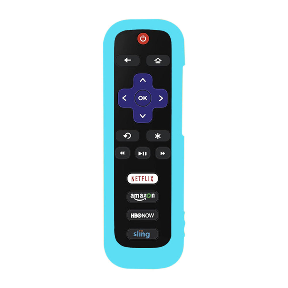2 Pack Glow in The Dark Silicone Case Cover for Roku TV Remote
