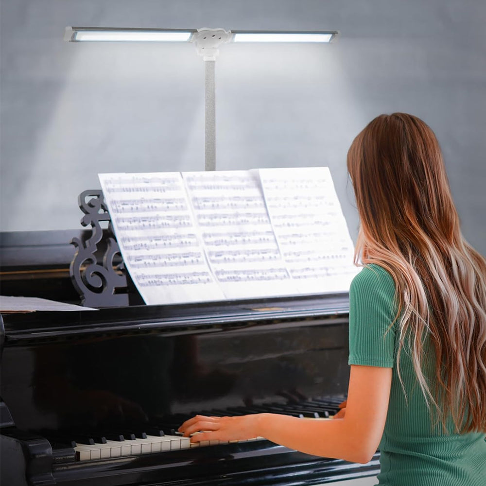 Double Head LED Foldable Touch Control Desk Light